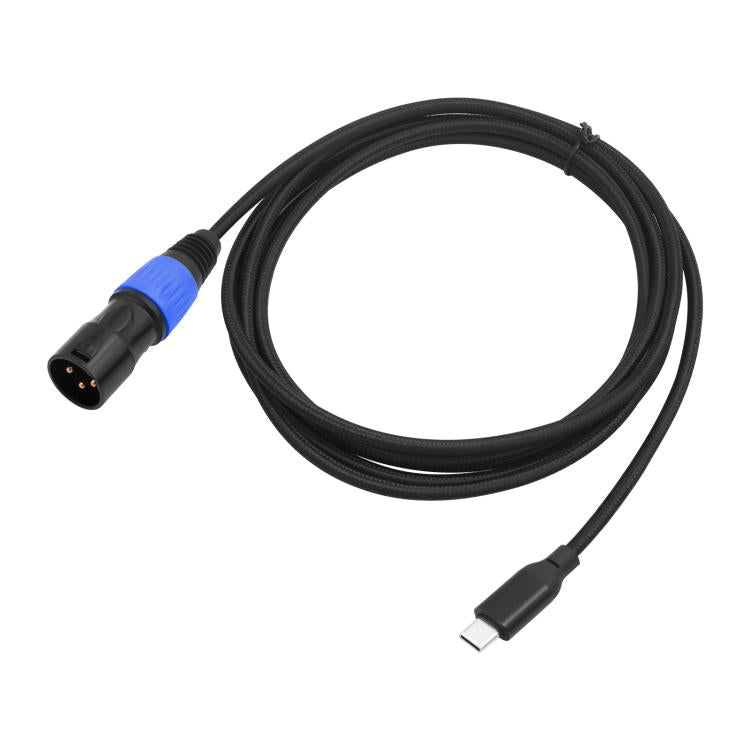 Cavo audio stereo con uscita da tipo C maschio a XLR maschio TY015, 1m, 2m, 3m Cavo audio stereo con uscita da tipo C maschio a XLR maschio TY015, 1m, 2m, 3m